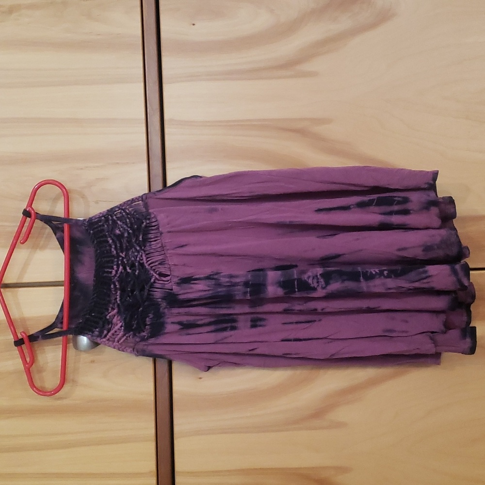 American Eagle crochet tye dye tank